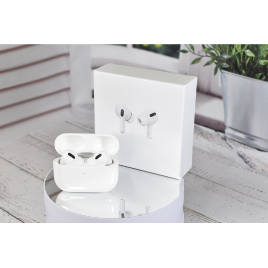 Беспроводные наушники PRO Macaroon Белые Bluetooth Качественные