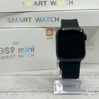 Смарт часы GS 9 mini 9-го поколения 38мм, Калькулятор, Bluetooth 5.2 Black
