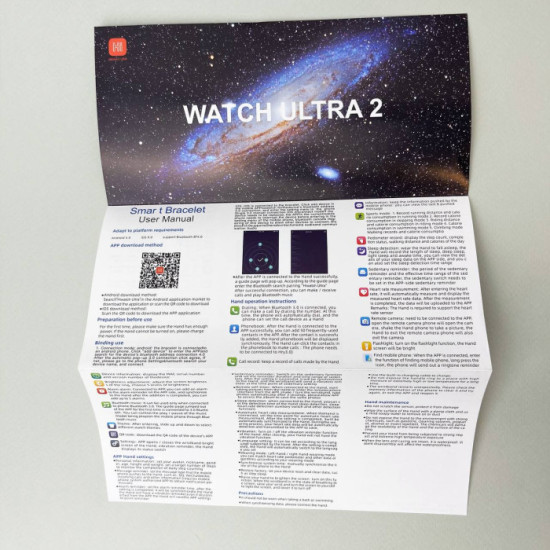 Комплект i50 suit max Smart watch Ultra 2 + Smart watch 9 Черный