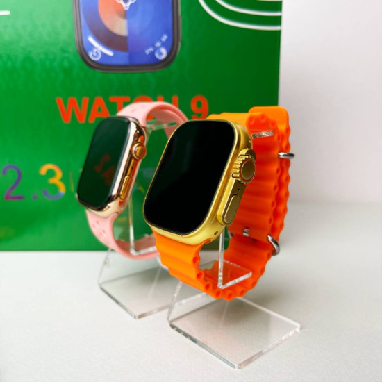 Комплект i50 suit max Smart watch Ultra 2 + Smart watch 9 Оранжевый
