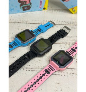 Детские смарт часы Smart Baby Watch Q20 Водонепроницаемые Blue