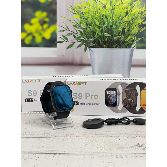 Смарт часы S9 PRO Smart watch 9-го поколения 45/49 мм, Калории, Пульс, Шагомер Black