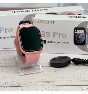 Смарт часы S9 PRO Smart watch 9-го поколения 45/49 мм, Калории, Пульс, Шагомер Pink