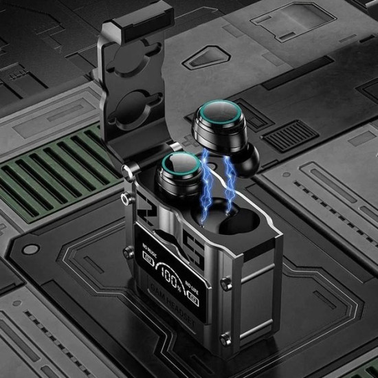 Беспроводные наушники TWS M25| Bluetooth 5.3 игровые наушники с двойным режимом, механические армированные, с микрофоном