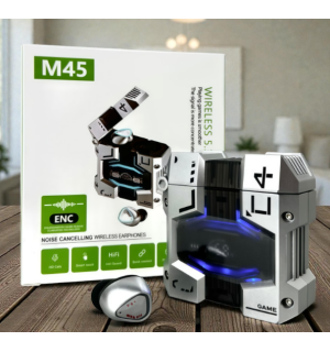 Преміальні навушники EarBuds M45 Series з ергономічним дизайном, сенсорним керуванням та Smart Case