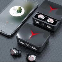 Вакуумные беспроводные наушники TWS M90 Pro EarBuds с микрофоном и Smart Case
