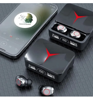 Вакуумные беспроводные наушники TWS M90 Pro EarBuds с микрофоном и Smart Case