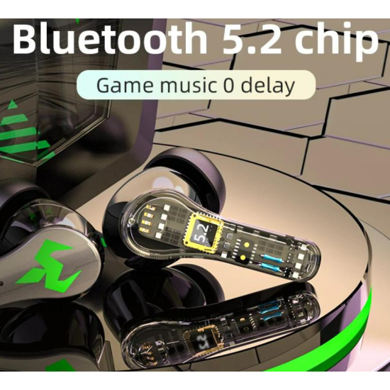Беспроводные наушники N35 9D TWS Bluetooth 5.2 с микрофоном, HiFi стерео игровые наушники с шумоподавлением для Android и iOS