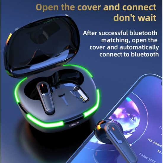 Беспроводные наушники Pro 60 TWS Air Pro Earbuds Bluetooth 5.0, стерео звук, микрофон, Smart Case