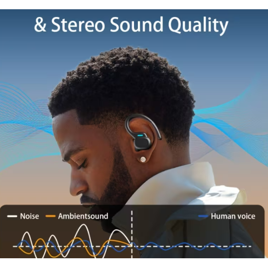 Беспроводные наушники SP16 TWS Bluetooth с микрофоном, беспроводные сенсорные наушники для звонков и музыки