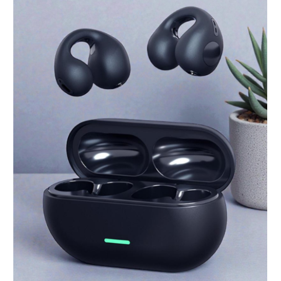Беспроводные наушники с костной проводимостью, Ear-Clip дизайн, стерео бас, микрофон T7500 Bluetooth