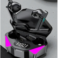 Бездротові навушники Smart TWS X15 вакуумні ігрові bluetooth 5.0 з RGB LED підсвічуванням та шумозаглушенням