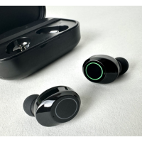 Наушники YD03 TWS Bluetooth, сенсорные беспроводные наушники с кейсом зарядки и басами