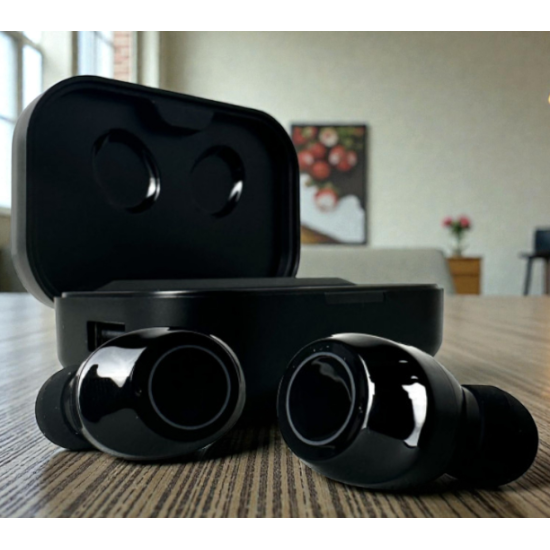 Наушники YD03 TWS Bluetooth, сенсорные беспроводные наушники с кейсом зарядки и басами