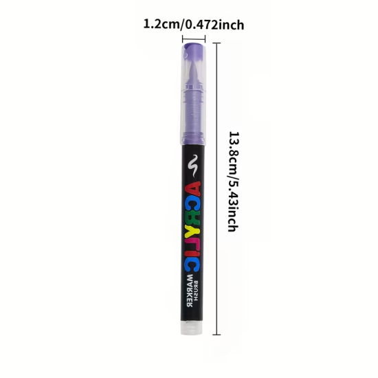 Набор акриловых маркеров GuangNa GN.8101 Brush 408 шт профессиональные в чемодане для скетчинга и DI