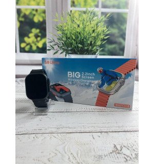 Smart Watch S8 Ultra Смарт часы 8-го поколения усовершенствованная версия Amoled-дисплей Black