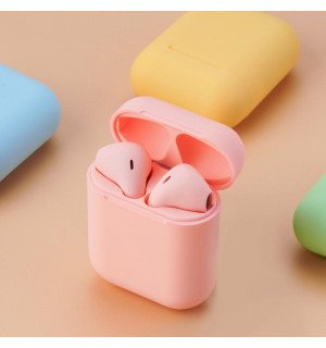 InPods 12 TWS Розовые Беспроводные Наушники TWS