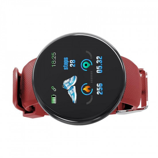 Смарт-часы Smart Watch D18 с функцией тонометра mint
