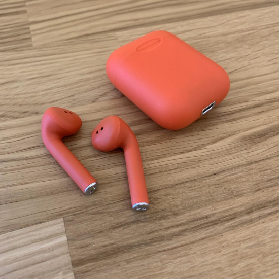 I12 TWS Красные Качественные Сенсорные Беспроводные Bluetooth наушники