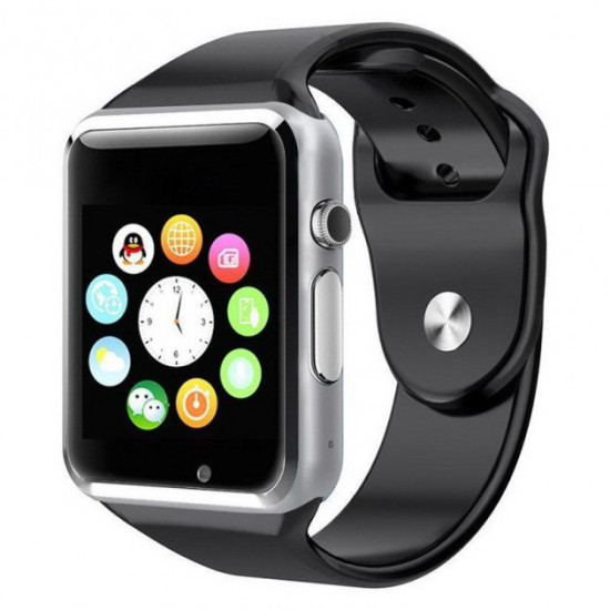 Сенсорные смарт часы А1 Часы телефон Smart Watch A1 