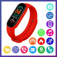Фітнес-Браслет SMART BAND М6 Смарт Годинник M6 Фітнес-трекер Червоний