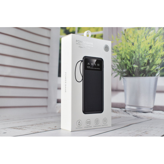 Power Bank Super Charge Павербанк портативное зарядное устройство 20000mAh Black