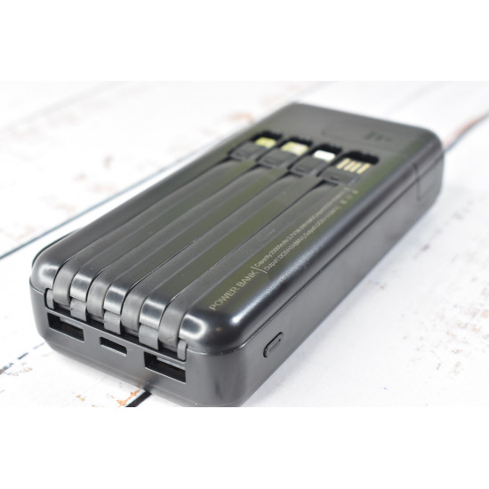 Power Bank Super Charge Павербанк портативное зарядное устройство 20000mAh Black