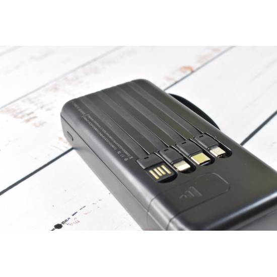 Power Bank Super Charge Павербанк портативное зарядное устройство 20000mAh Black