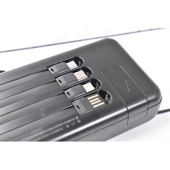Power Bank Super Charge Павербанк портативное зарядное устройство 20000mAh Black