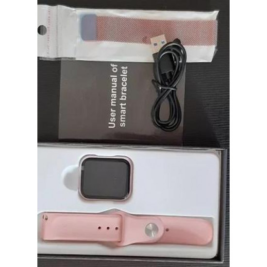 Смарт-годинник Smart Watch T80S Black + 2 браслети