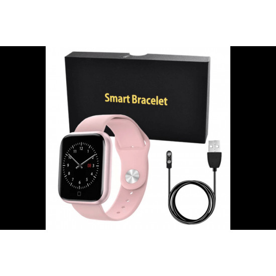 Смарт-годинник Smart Watch T80S Black + 2 браслети