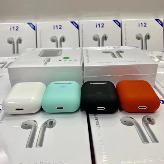 I12 TWS Якісні сенсорні бездротові Bluetooth навушники ОПТ СУПЕРАКЦІЯ — 35%!