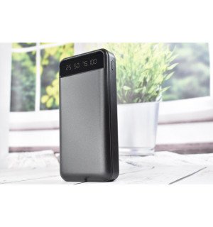 Power Bank Smart Intelligent Fast Charging Павербанк портативное зарядное устройство 20000mAh Black
