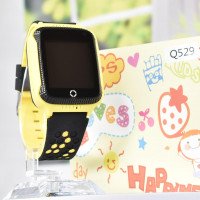 Детские Смарт часы Q529 Smart Baby Watch Q529 з GPS Yellow