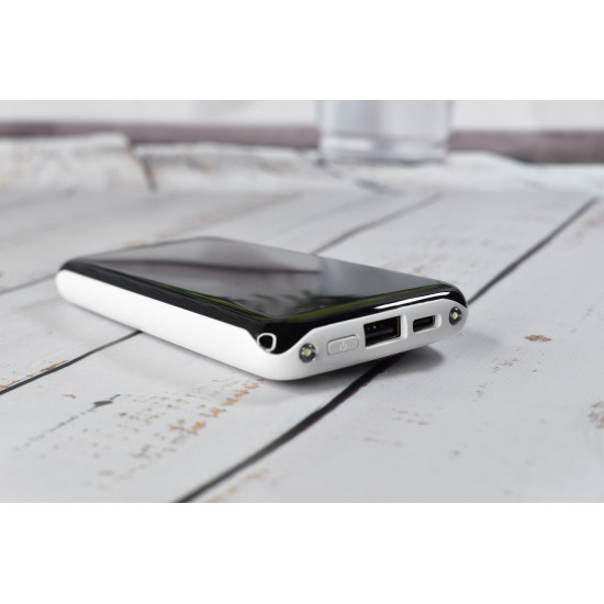 Power Bank Fast Charger Павербанк швидка зарядка 10000 mAh White