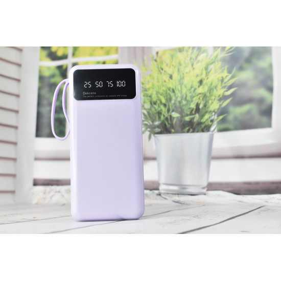 Power Bank Super Charge Павербанк портативное зарядное устройство 20000mAh Violet