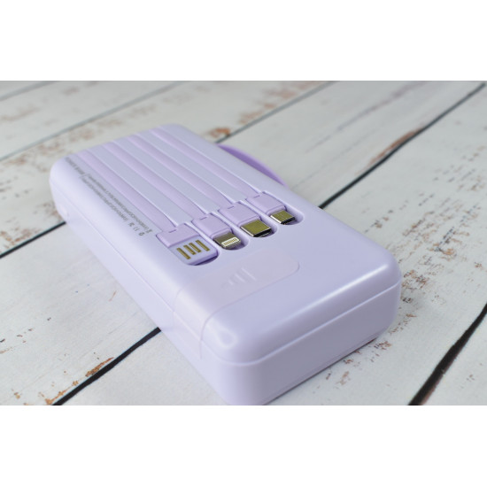 Power Bank Super Charge Павербанк портативное зарядное устройство 20000mAh Violet