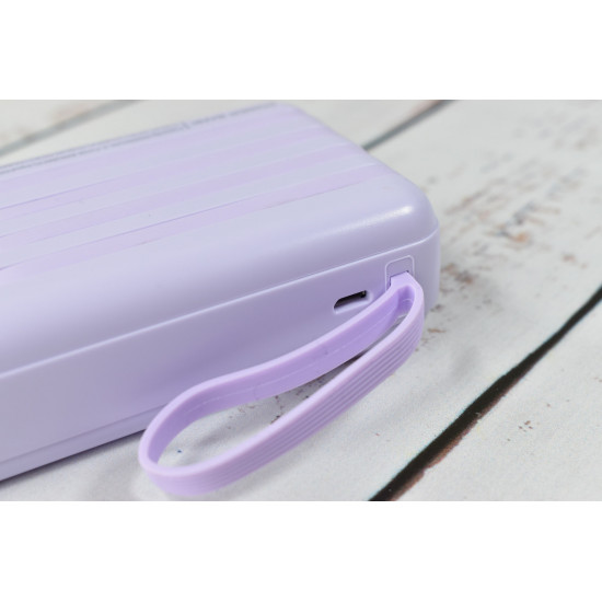 Power Bank Super Charge Павербанк портативное зарядное устройство 20000mAh Violet