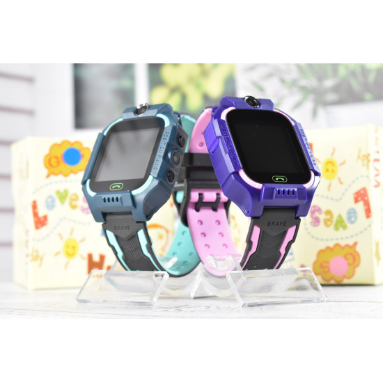 Детские Смарт часы Baby watch q19 gps трекер Pink