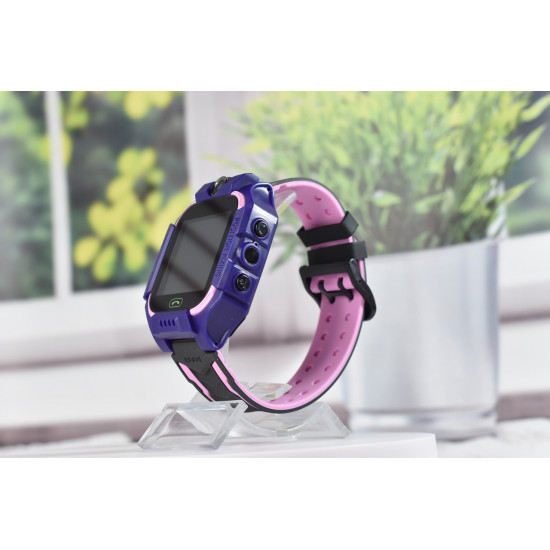 Детские Смарт часы Baby watch q19 gps трекер Pink