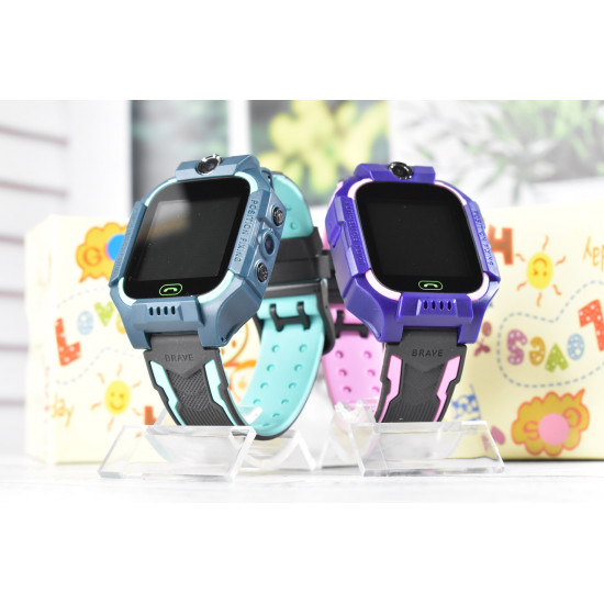 Детские Смарт часы Baby watch q19 gps трекер Pink