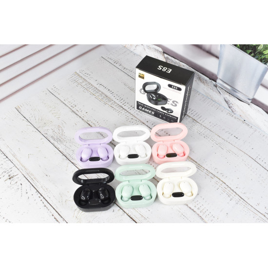 Беспроводные вакуумные сенсорные наушники E8S Games stereo earphones Yellow