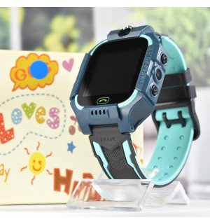 Детские Смарт часы Baby watch q19 gps трекер Green