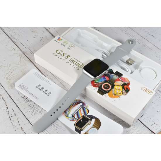 Smart Watch GS 8 mini Смарт часы 8-го поколения 38мм Gray