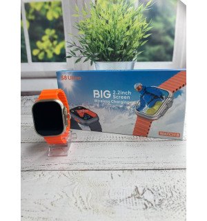 Smart Watch S8 Ultra Смарт часы 8-го поколения усовершенствованная версия Amoled-дисплей Orange