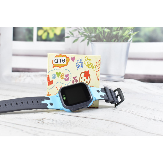 Детские часы Smart Baby Watch Q16 Blue