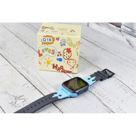 Детские часы Smart Baby Watch Q16 Blue