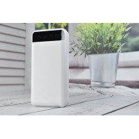 Power Bank Smart Intelligent Fast Charging Павербанк портативное зарядное устройство 20000mAh White