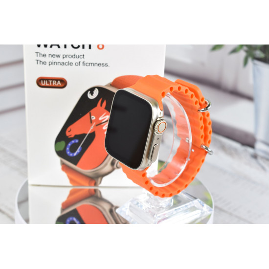 Смарт часы GT9 ULTRA 8 Smart watch 49мм  orange