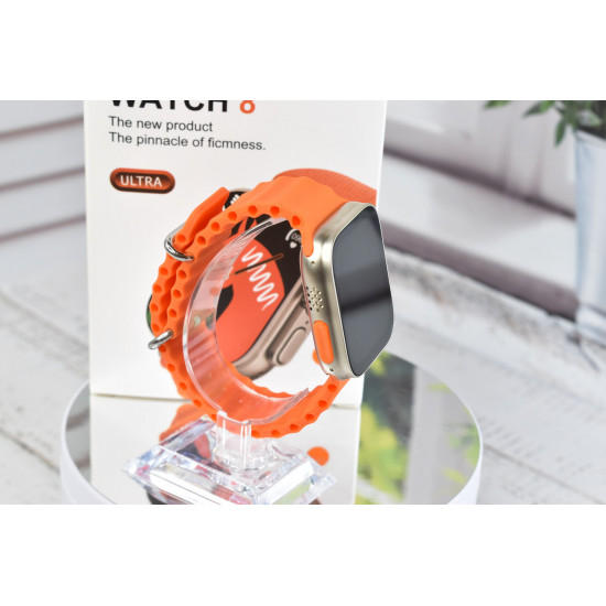Смарт часы GT9 ULTRA 8 Smart watch 49мм  orange